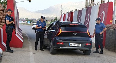 Doğubayazıt'ta bayram öncesi trafik denetimi