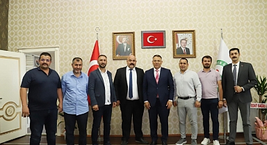 Ekerekliler Derneğinden Rektör Gürel’e Hayırlı Olsun Ziyareti