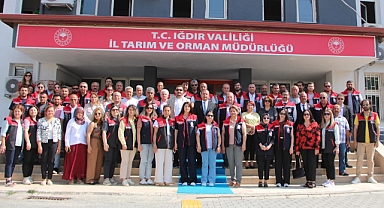 Iğdır İl Tarım ve Orman Müdürlüğü’nde Bayramlaşma Töreni Düzenlendi