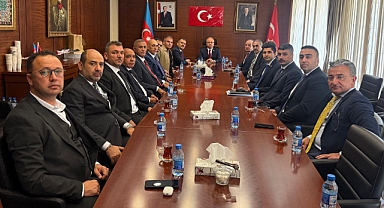 Iğdır Valisi Ercan Turan Azerbaycan’da Resmî Temaslarda Bulundu