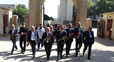 Kars ve Iğdır Müftüleri Karabağ’da