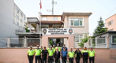 Kırklareli Valisi Turan, bayram öncesi emniyet mensupları ile bir araya geldi
