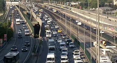 Kurban Bayramı tatili bitti, İstanbul'da trafik yoğunluğu yaşandı