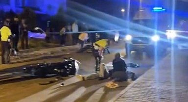 Motosiklet kazasında ağır yaralanan kişi hayatını kaybetti