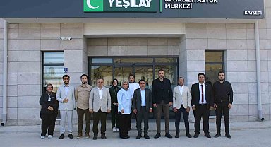 Vali Çiçek, Rehabilitasyon Merkezi'nde tedavi gören bağımlılar ile bayramlaştı