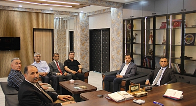 Vali Yardımcısı Abdulkadir Şahin’den Milli Eğitim Müdürlüğü’ne Veda Ziyareti