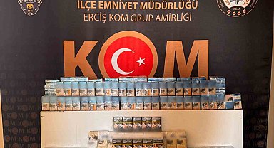Van'da gümrük kaçakçılığı operasyonu