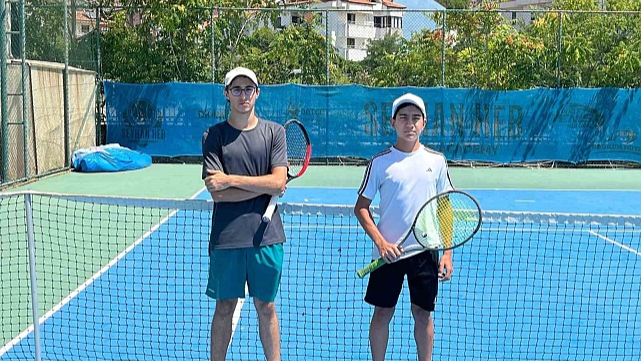Menteşe'de tenis heyecanı sona erdi