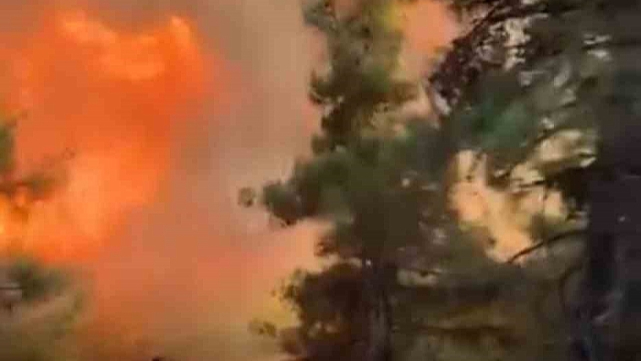 Alev kapanından son saniyeye kadar çıkmadılar