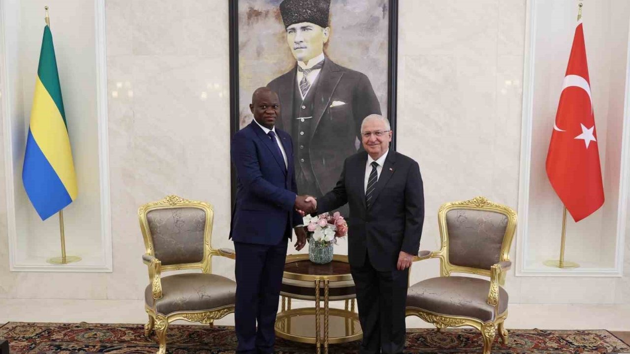 Gabon Cumhurbaşkanı Nguema Ankara’da
