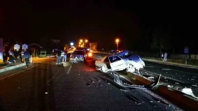 Malatya’da iki araç çarpıştı: 3 yaralı