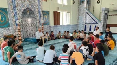 Yaz Kur’an Kursları ile hem öğreniyor hem de eğleniyorlar