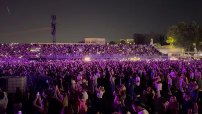 Dünyaca ünlü şarkıcı Justin Timberlake İstanbul’da konser verdi