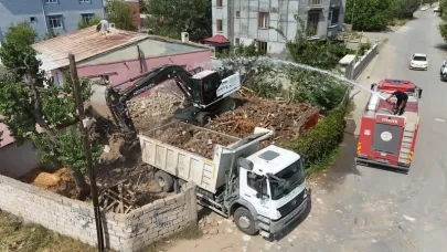 Iğdır’da Metruk Binalar Birer Birer Yıkılıyor