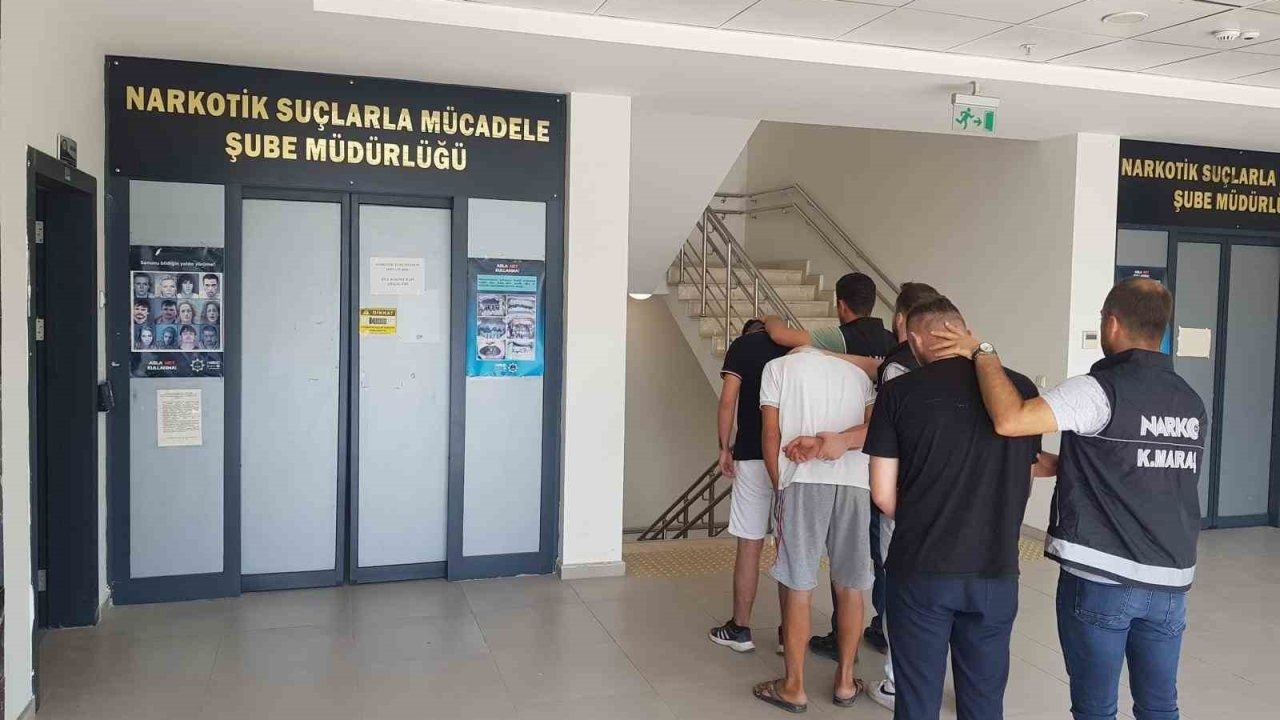 Kahramanmaraş’ta uyuşturucuya 3 tutuklama