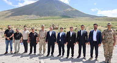 Ağrı Dağı’nda Güvenlik Yolu, Turizm Yoluna Dönüşüyor
