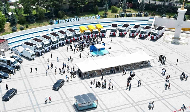 Büyükşehir 19. araç filosunu tanıttı