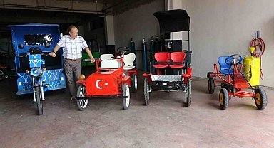 El emeğiyle üretilen yerli mikrobolite ulaşım araçları, 20'den fazla ülkeye ihraç ediliyor