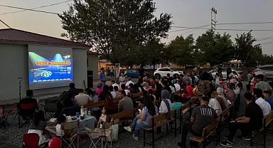 Evci Köyü’nde “Aile Yılı”na Özel Sinema Gecesi
