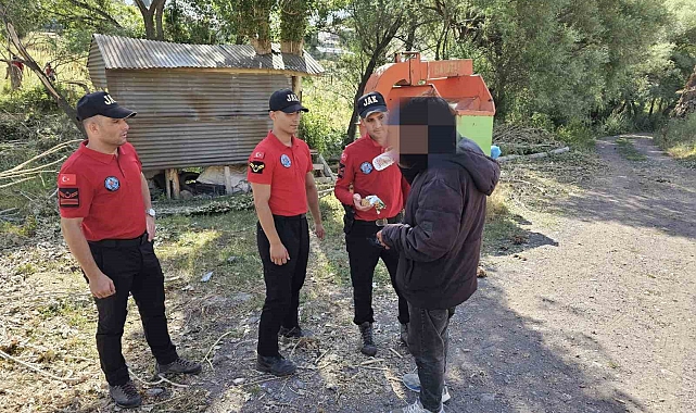 Jandarma kayıp şahsı buldu