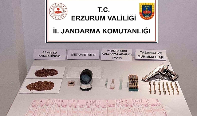 Jandarma'dan uyuşturucu operasyonu