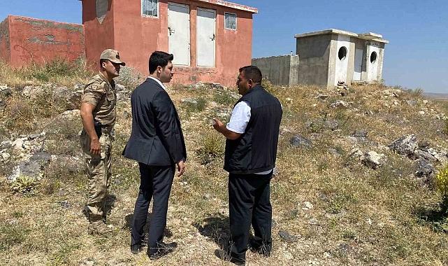 Kaymakam Kahraman, köy ziyaretlerini sürdürüyor