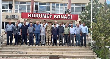 Muhtarlardan Aralık Kaymakamı Fatih GÜLNAR’a Hayırlı Olsun Ziyareti