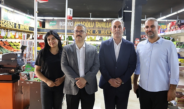 Vali Ercan Turan'dan Esnaf Ziyareti