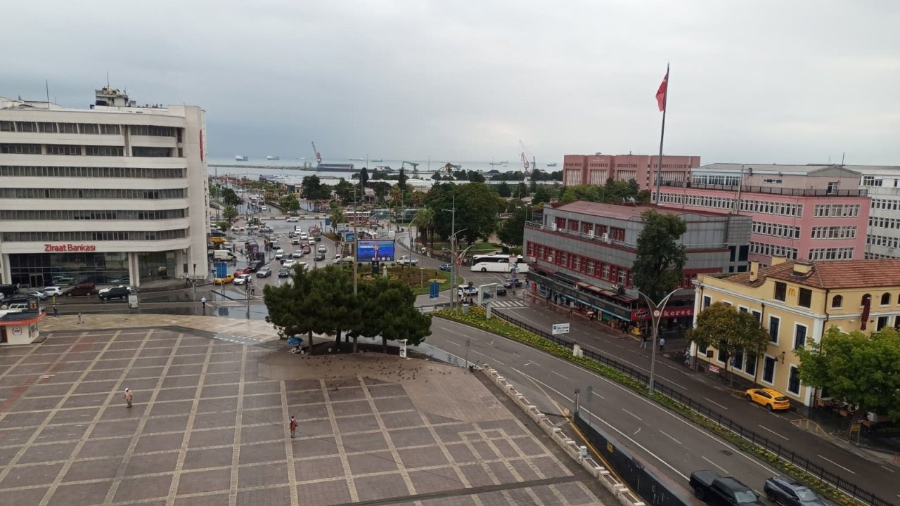Samsun’u serinleten yağmur