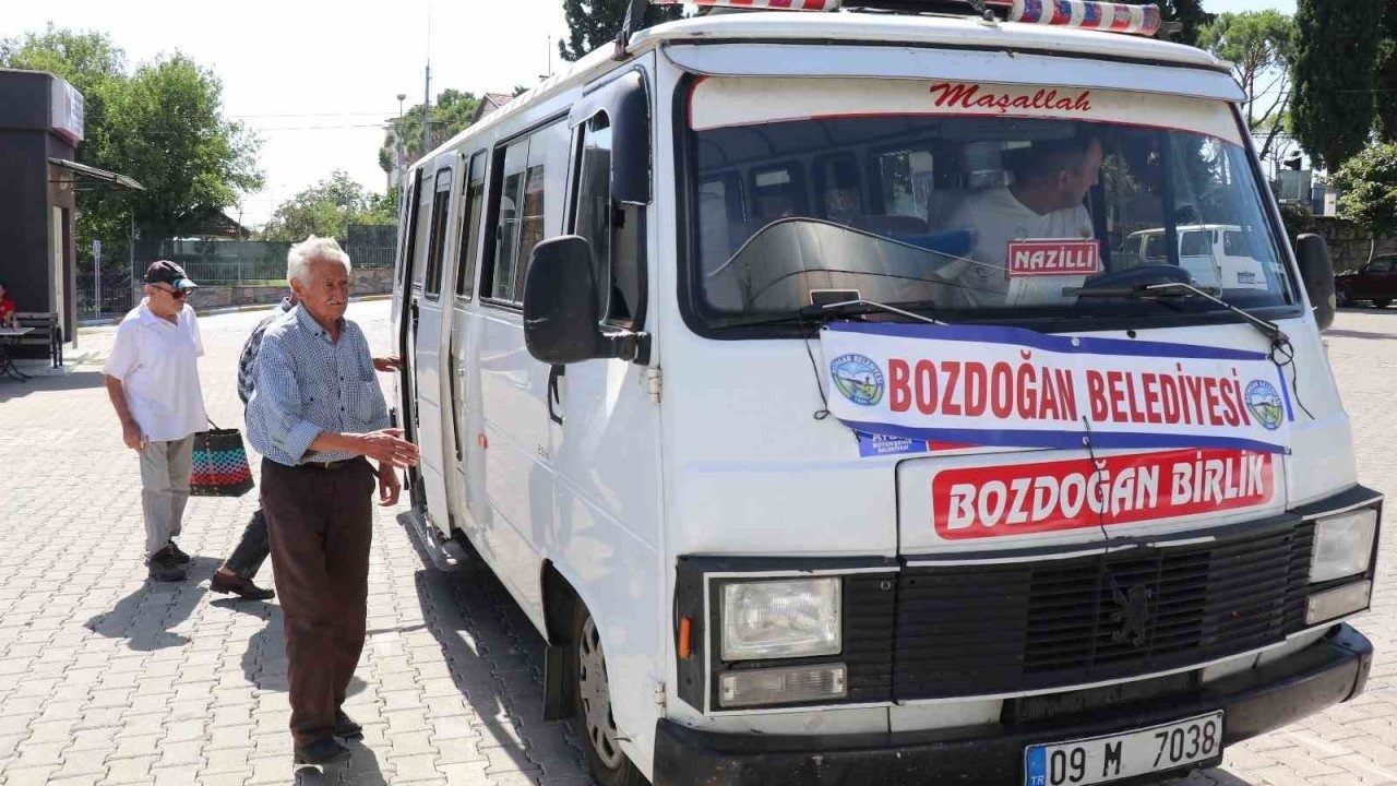 Bozdoğan’da şehir içi seferleri başladı