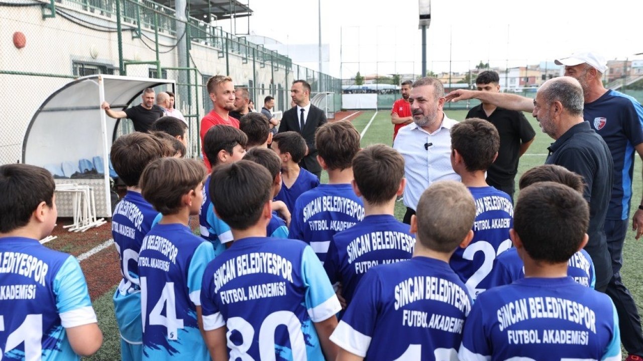 Sincan’da Yaz Futbol Okulu başlıyor