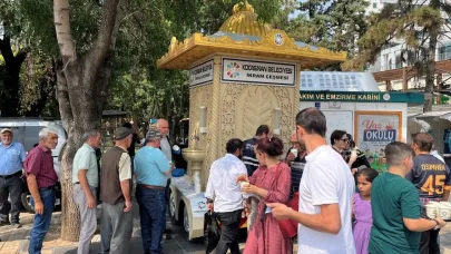 Kocasinan’dan sıcak havalarda buz gibi limonata ikramı