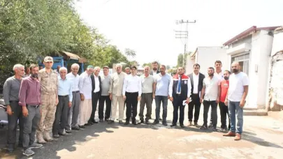 Kaymakam Gülnar, Yukarıtopraklı Köyünü Ziyaret Etti