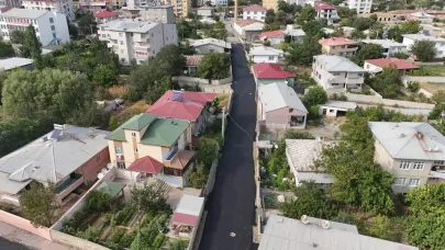 Iğdır Belediyesi 157. Sokak’ta Asfalt Çalışmalarını Sürdürüyor