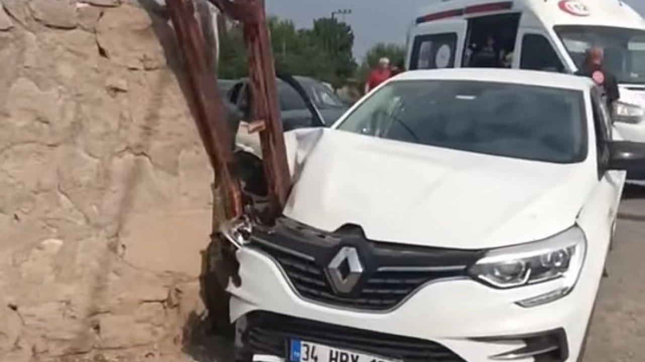 Iğdır’da trafik kazası: 1 yaralı