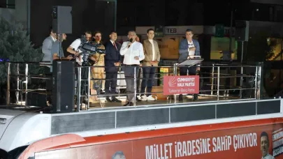 CHP Genel Başkanı Özel, Aksaray’da mitinge katıldı