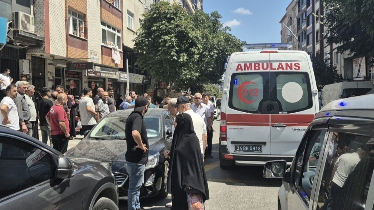 Sultangazi’de bir adam 6. kattan düşerek ağır yaralandı, babasının başucunda gözyaşı döktü