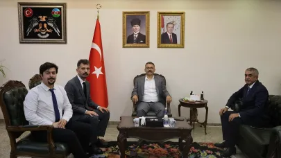 VALİ ERCAN TURAN’A ANLAMLI ZİYARET