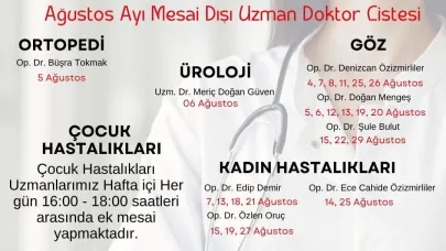Iğdır Devlet Hastanesi’nden Mesai Dışı Poliklinik Hizmeti