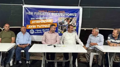 Başkan Ulutaş, Kültür Mahallesi’nde vatandaşlarla buluştu