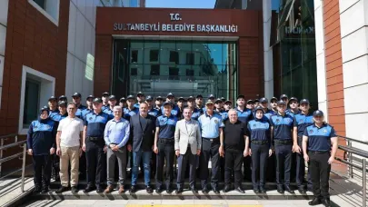 Sultanbeyli Belediyesi’nde yeni zabıtalar göreve başladı