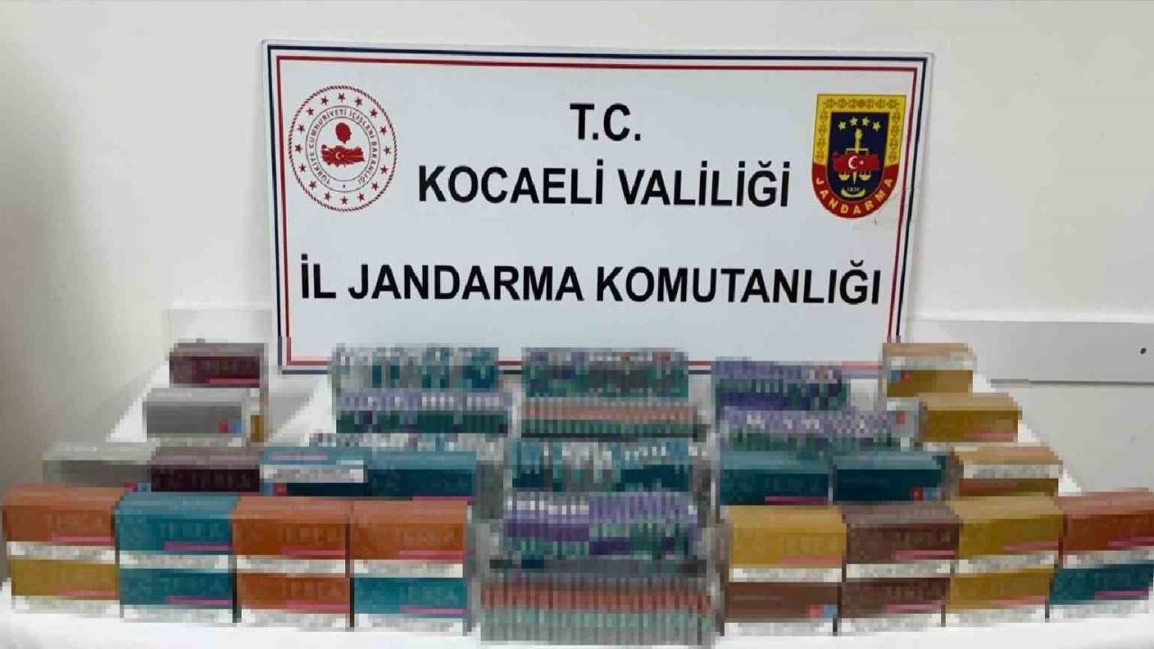 5 milyon değerinde 2 bin 500 kaçak elektronik sigara ele geçirildi