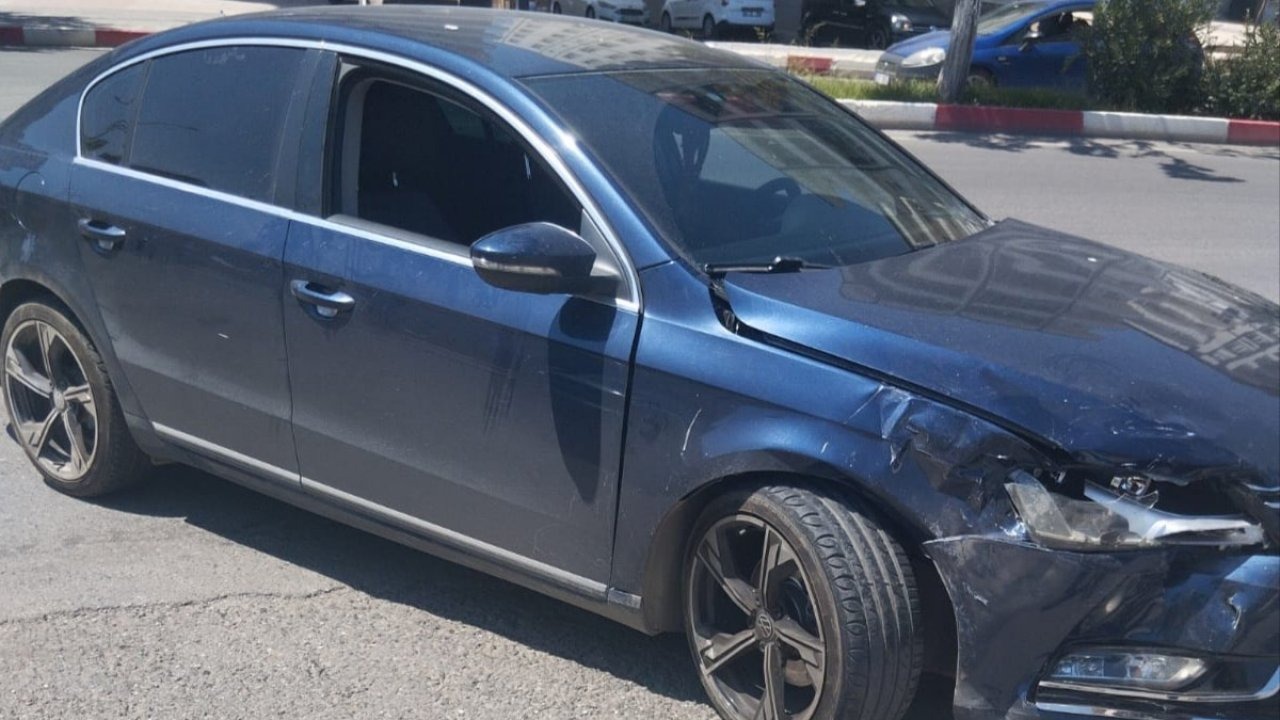 Siirt’te maddi hasarlı trafik kazası meydana geldi