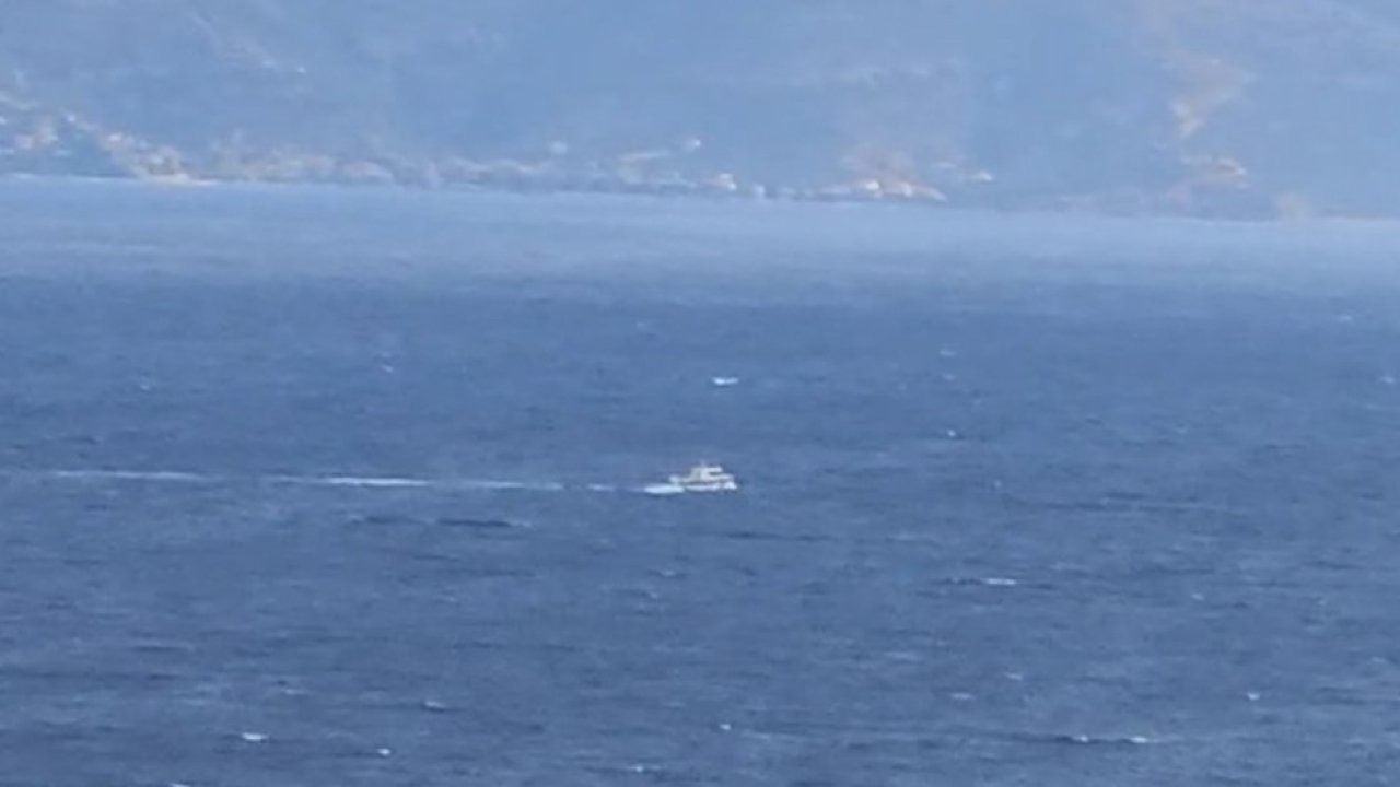 (Özel) Marmara Adası açıklarında kaybolan Halit Yukay’ı arama çalışmaları sürüyor
