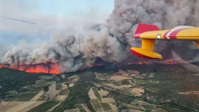 Fransa’nın güneyinde orman yangını: 1 ölü, 9 yaralı