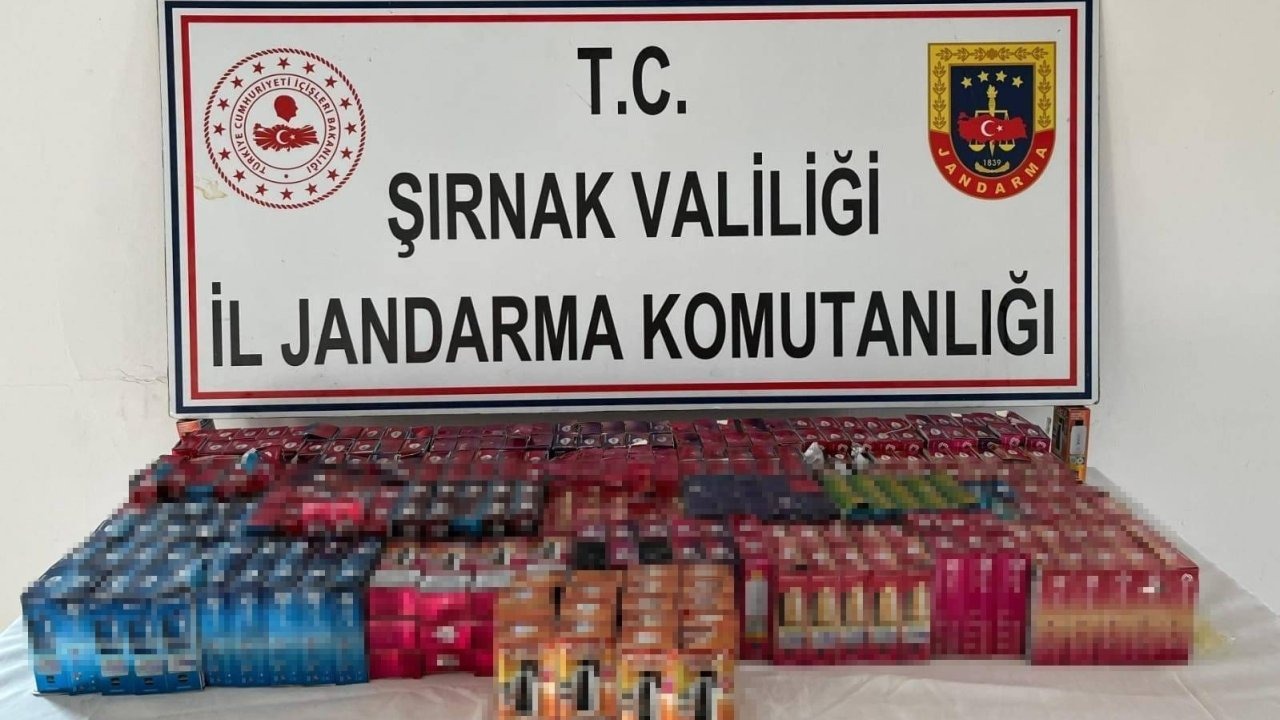 Şırnak’ta jandarmadan kaçakçılık operasyonu