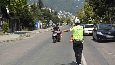 Ordu’da bir haftada 14 binden fazla araç ve sürücüsü denetlendi