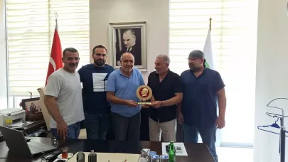 Boks İl Temsilciliğinden Ticaret Odası Başkanı Kamil Arslan’a Ziyaret