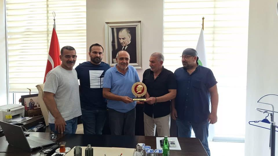 Boks İl Temsilciliğinden Ticaret Odası Başkanı Kamil Arslan’a Ziyaret