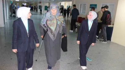 Rize’deki sistem ‘hastaneye yalnız gelen hastaların’ yüzünü güldürdü